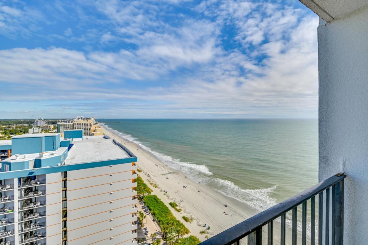 Oceanfront Myrtle Beach Condo With Balcony And Views! 외부 사진