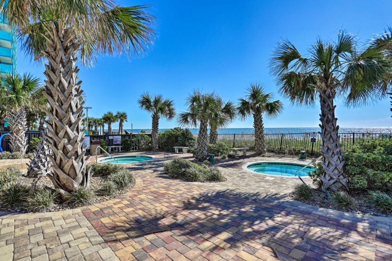 Oceanfront Myrtle Beach Condo With Balcony And Views! 외부 사진