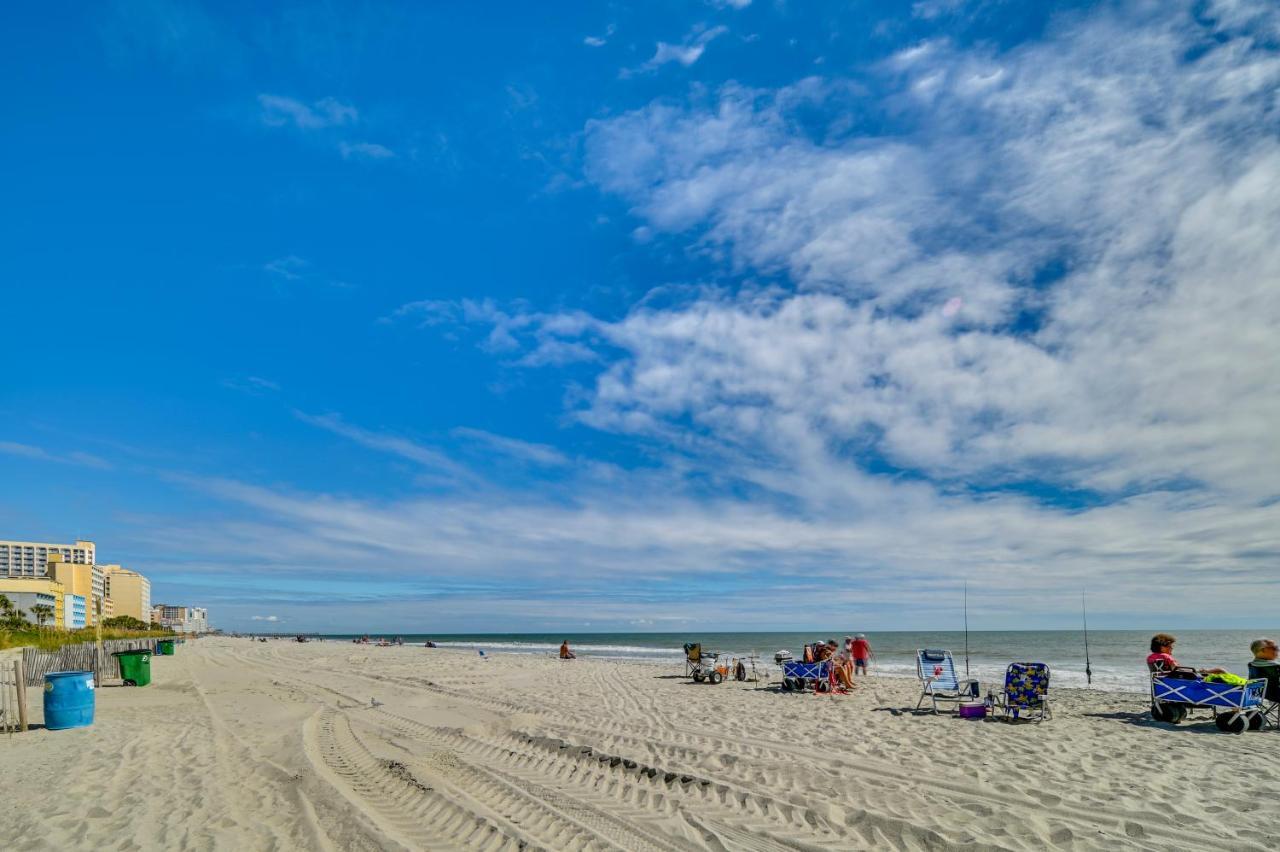 Oceanfront Myrtle Beach Condo With Balcony And Views! 외부 사진