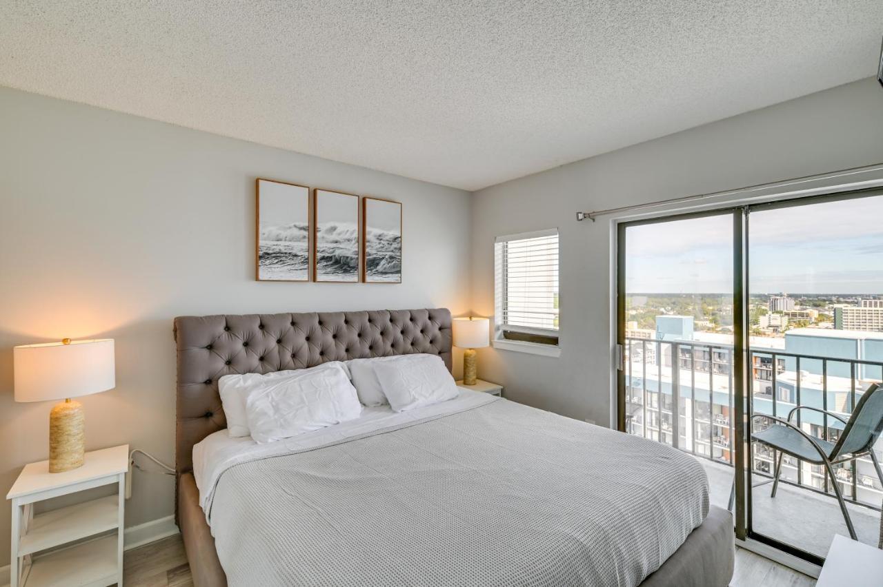 Oceanfront Myrtle Beach Condo With Balcony And Views! 외부 사진