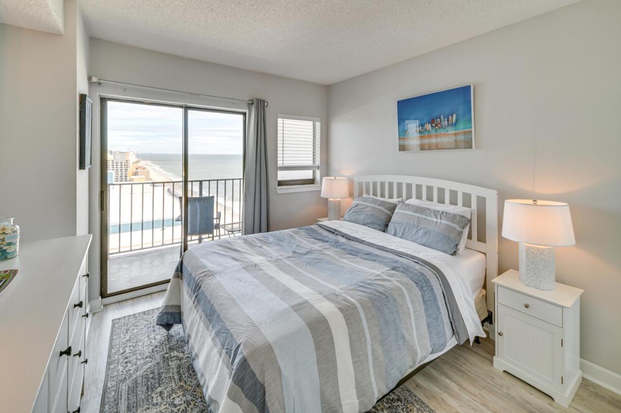 Oceanfront Myrtle Beach Condo With Balcony And Views! 외부 사진