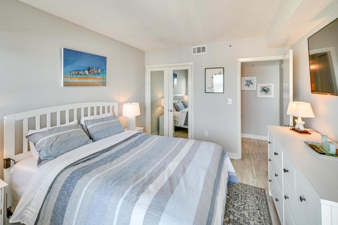 Oceanfront Myrtle Beach Condo With Balcony And Views! 외부 사진